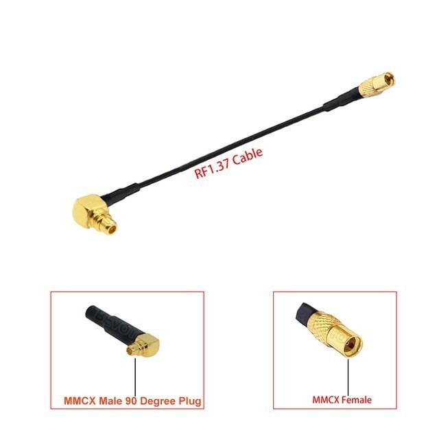 Кабель-перехідник RF CAB-RF-MMCX-F/MMCX-90M-30 Полтава - изображение 1