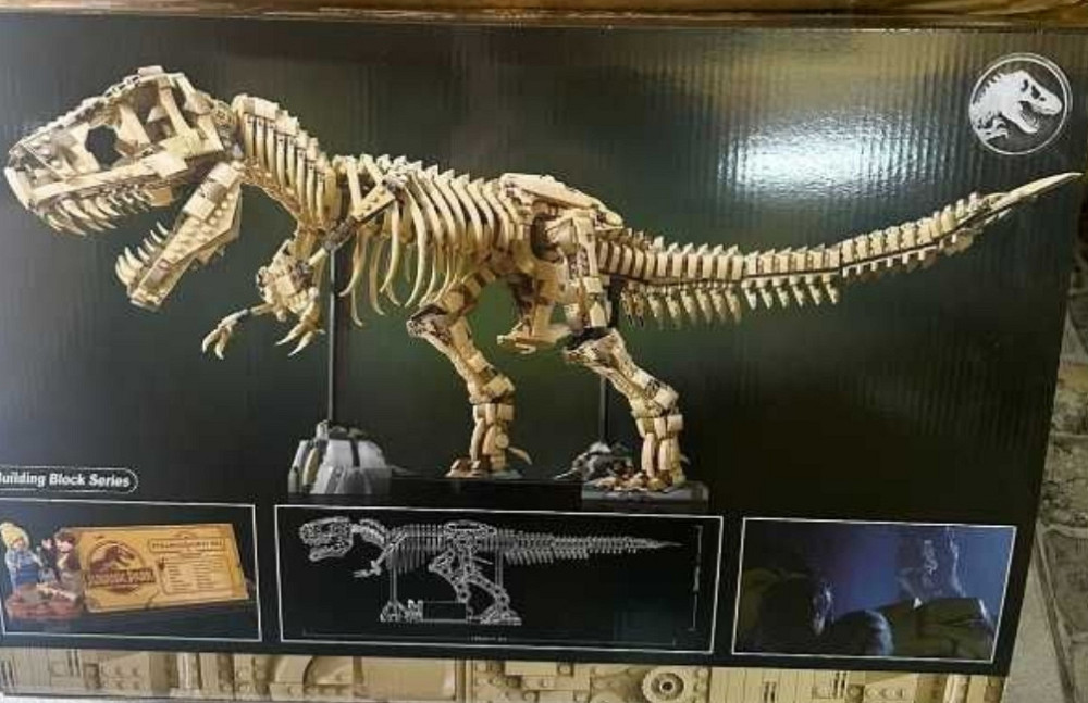 КОЛЬОРОВА КОРОБКА‼️ Тираннозавр Рекс T. Rex Конструктор в виде Лего. Харьков - изображение 5