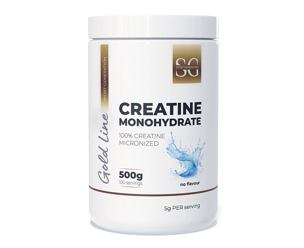 Креатин моногідрат Sport Generation Creatine Monohydrate 500 г, unflavoured Луцьк - фото 1