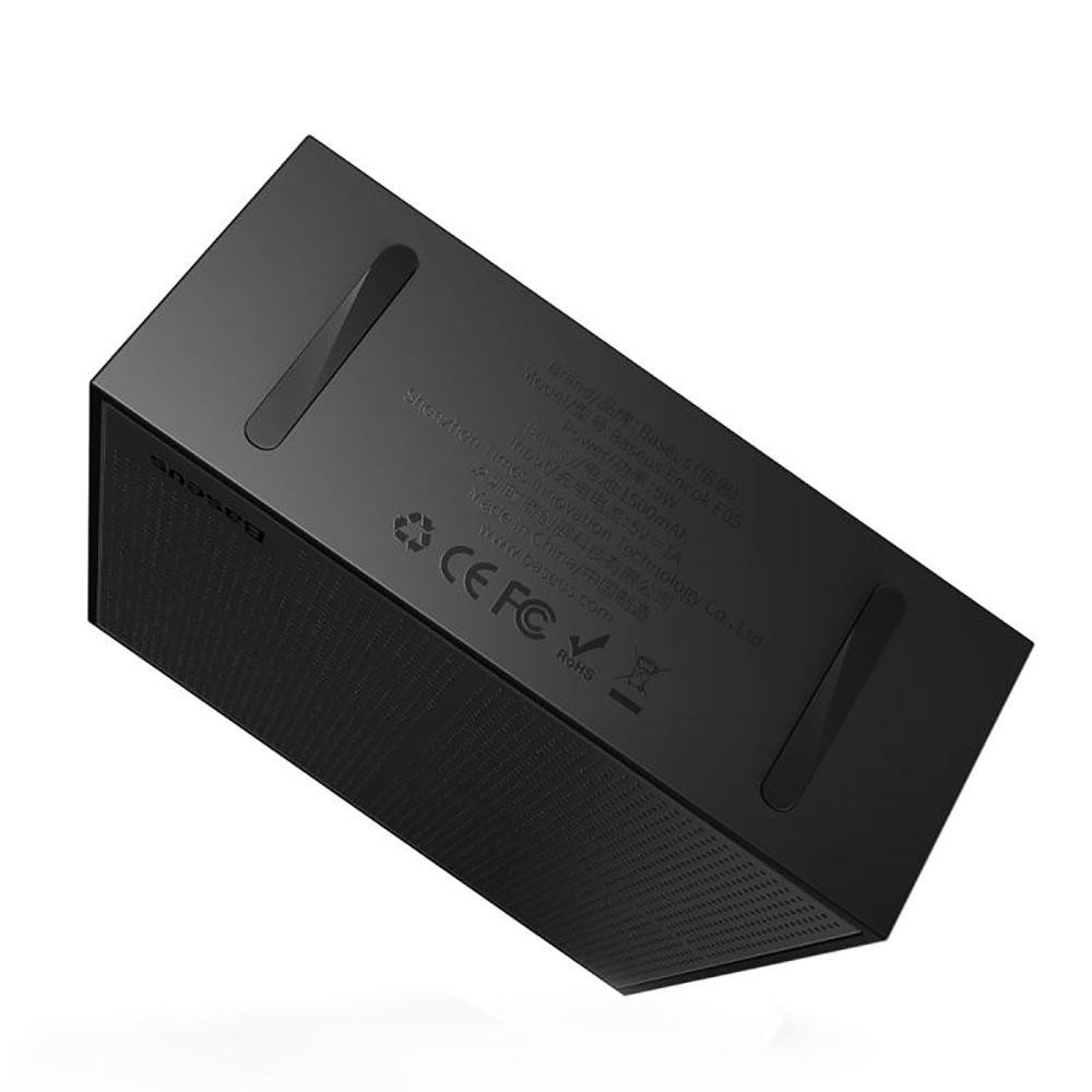 Портативна Bluetooth колонка Baseus Encok E05 Music-cube Wireless Speaker NGE05-01 (Чорний) Миколаїв - фото 5