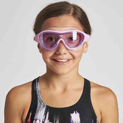 Окуляри для плавання Arena The One Mask JR рожевий, фіолетовий 004309-201 (3468336577974) Вінниця