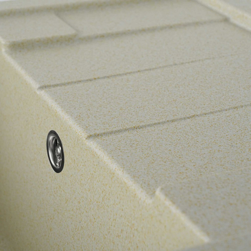 VALESO Гранітна мийка для кухні VALESO INTENSO 6550 матова Пісок Коломыя - изображение 13