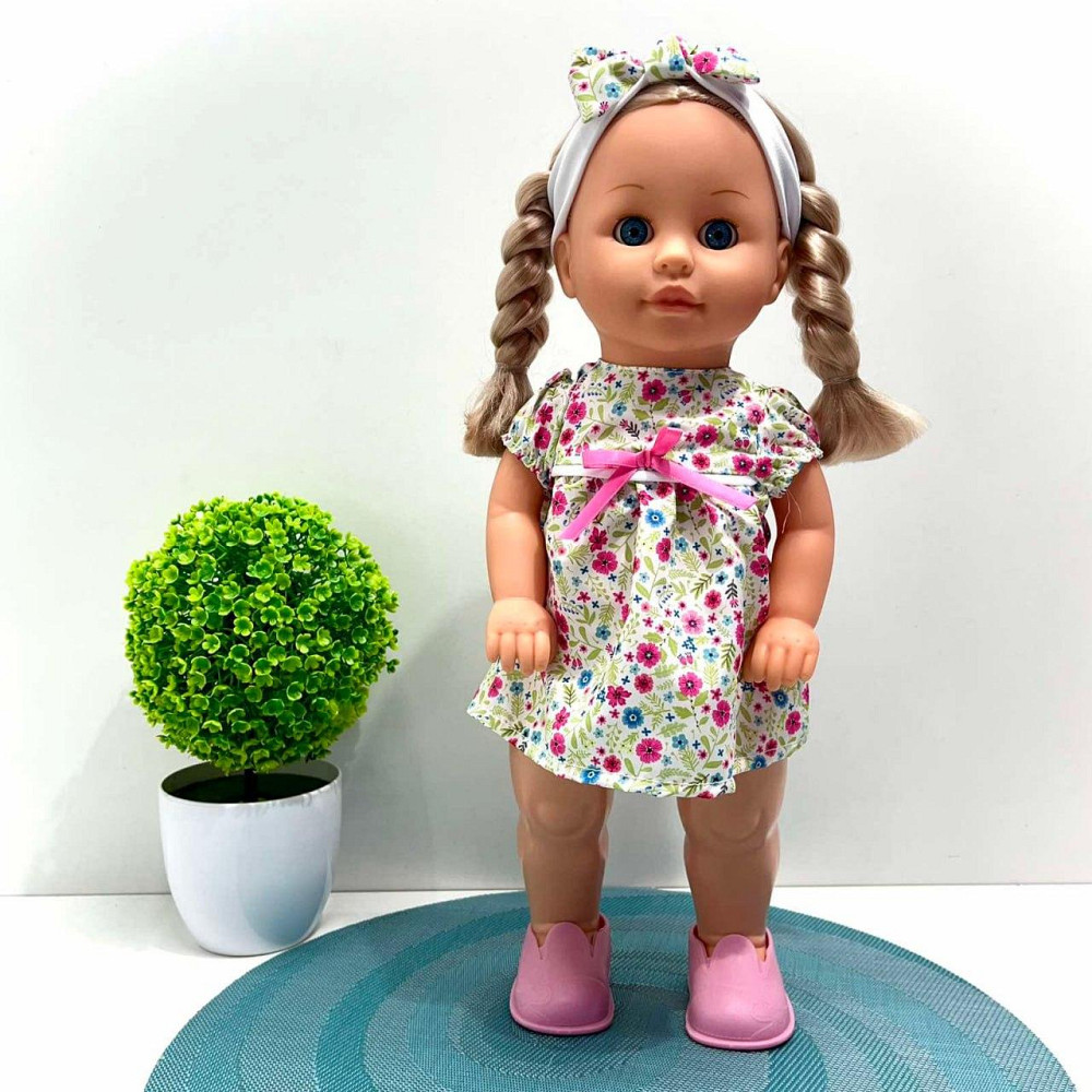 Лялька з коляскою та малюком Даринка, що розмовляє українською мовою, ходить співає пісні 40см (M 6195 I UА) Чернігів - фото 4