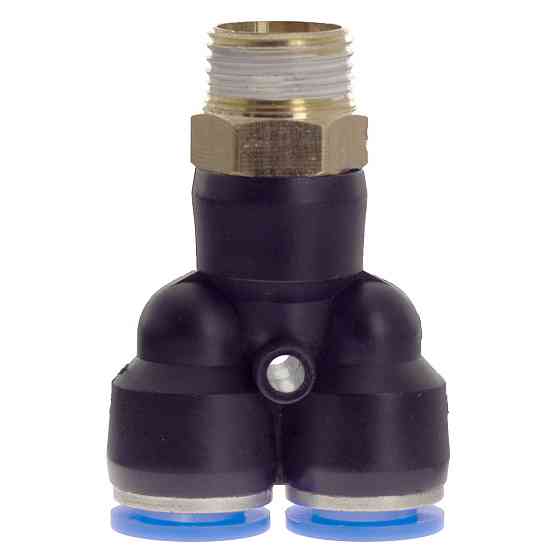 Штуцер цанговий Y Ø10мм МТ 3/8" SIGMA (7027861) Рівне