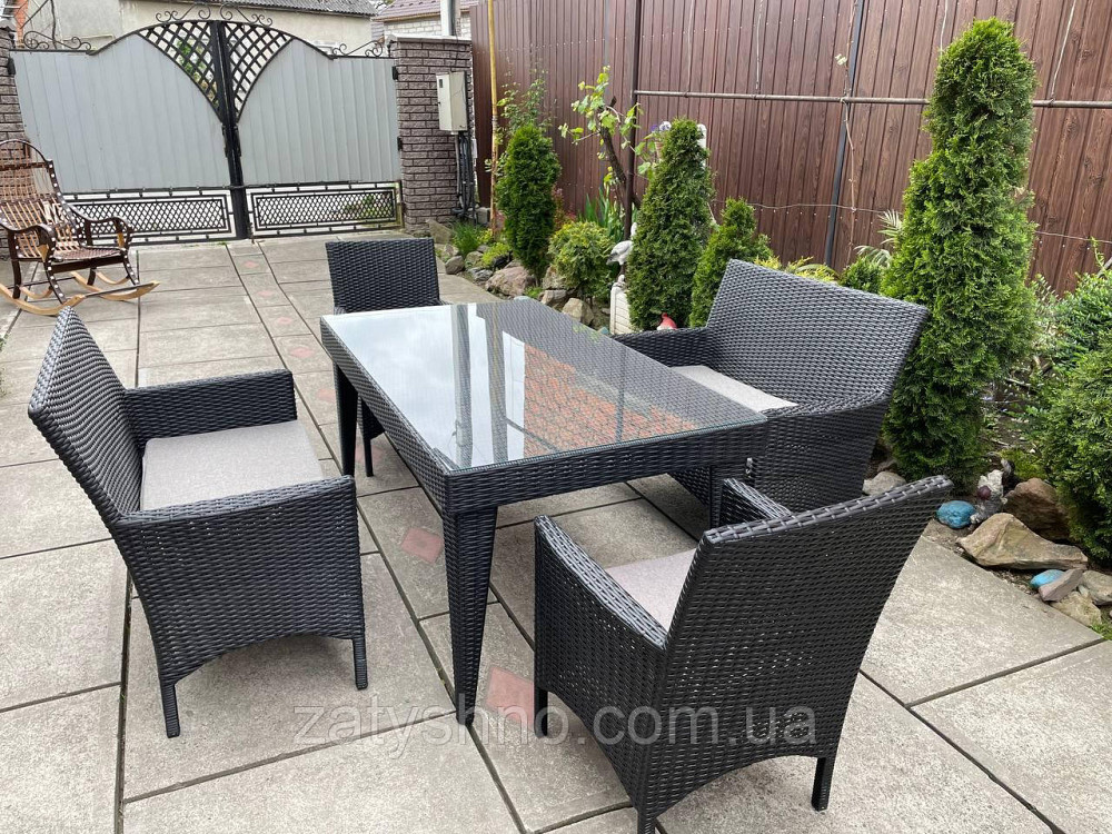 Набор мебели ротанговой с 2 диванами и 2 креслами Киев - изображение 9
