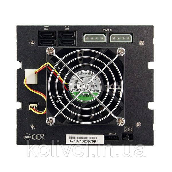 Бекплейн Chieftec SST-3141SAS 3x5.25" -> 4x3.5" HDDs Hot-Swap Aluminium (SST-3141SAS) Київ - фото 3