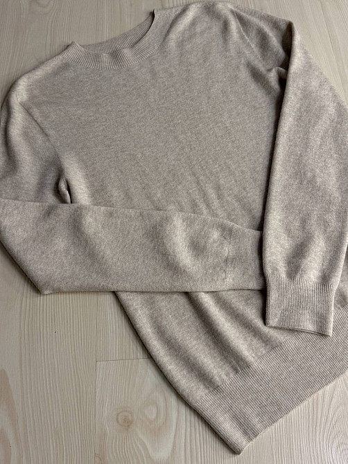 Светр жіночий A-N 2403 водолазка гольф базовий з круглим горлом, бежевий, one size Київ - фото 19
