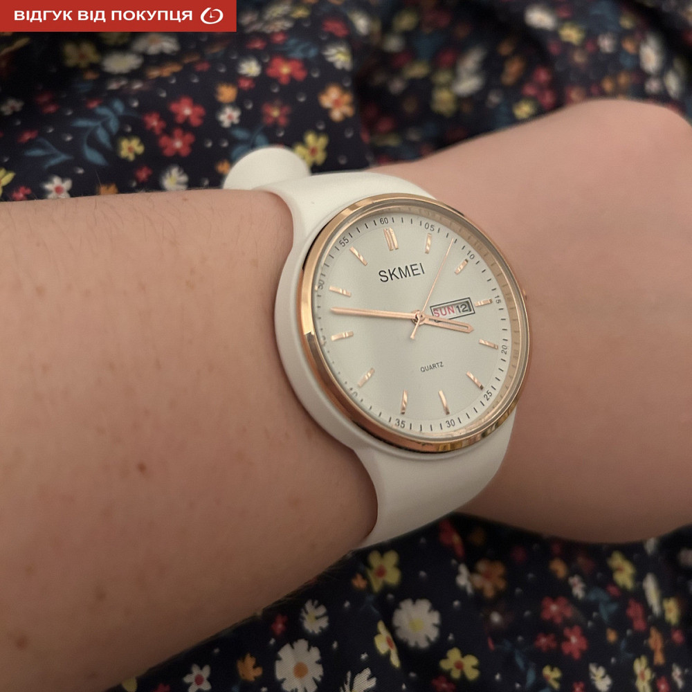 Годинник жіночий наручний Skmei Vivo White Київ - фото 16
