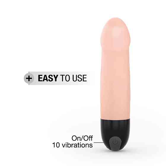 Вибратор Dorcel Real Vibration S Flesh 2.0, диам 3,7см, перезаряжаемый, для точки G Sex Aura Киев
