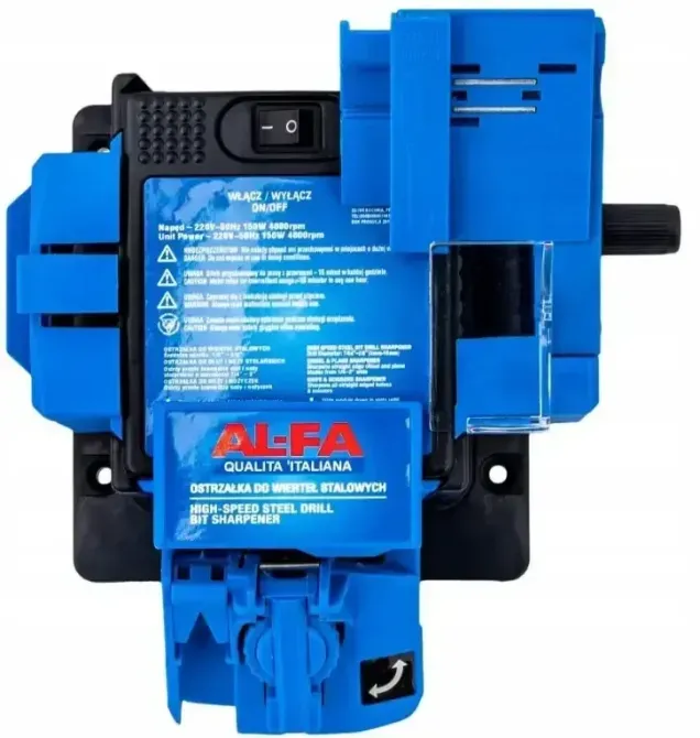 Точило AL-FA для ножів і свердел, 150 Вт, компактне, Італія Львів - фото 6