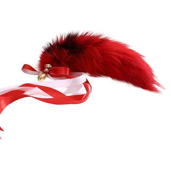 Анальна пробка з хвостом лисиці LOCKINK SEVANDA Red Vixen Set with Pear-shape Plug Sex Aura Київ