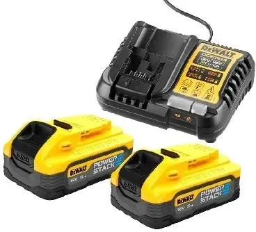 Zestaw startowy DeWalt DCB1104H2 ładowarka + 2 Акумулятори POWERSTACK 18V/5.0Ah Киев - изображение 1