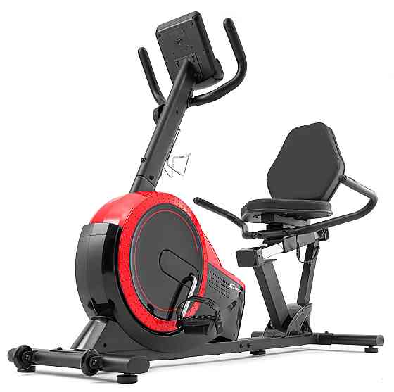 Горизонтальний велотренажер Hop-Sport HS-060L Pulse червоний 2020 Київ