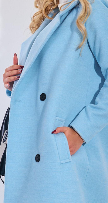 Стильне пальто в модному відтінку (42) Київ - фото 5