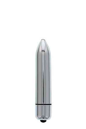 Мини вибромассажер DREAM TOYS 10-SPEED CLIMAX BULLET SILVER Sex Aura Киев