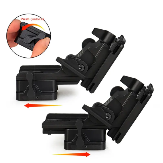 Крепление для NVG c Horn и Dovetail интерфейсами для PVS-7/14/15/18/21/31 Norotos CL24-0237 (Черный) Винница