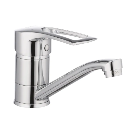 Змішувач для умивальника Cron Hansberg з виливом 15 см CR0030 Харків