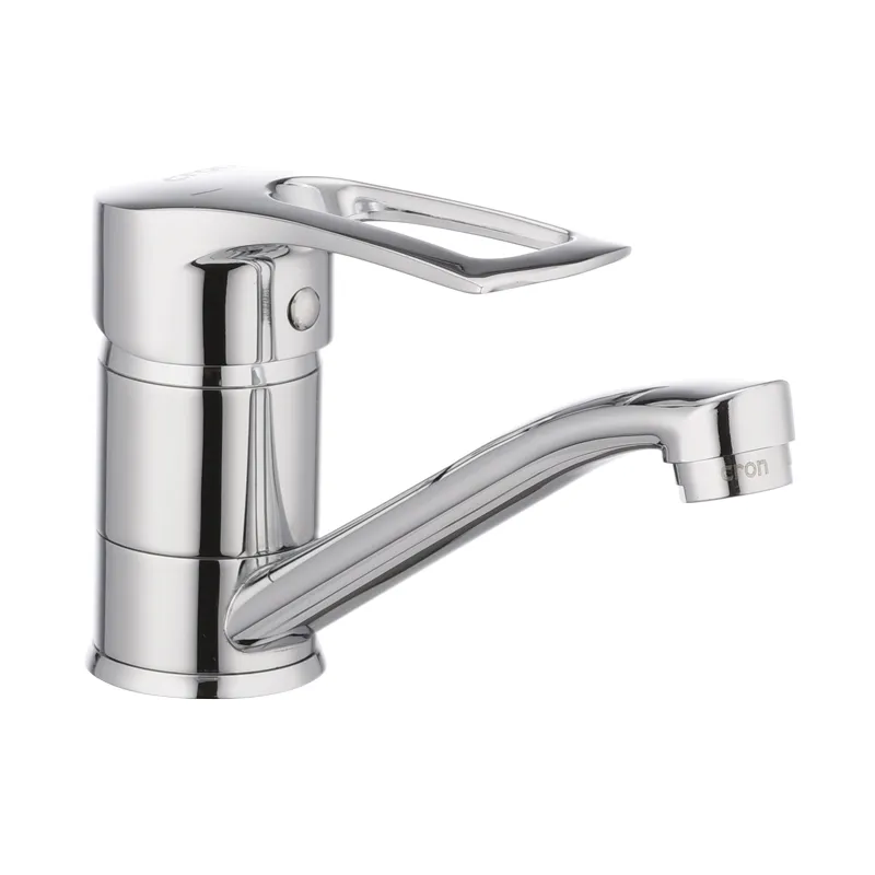 Змішувач для умивальника Cron Hansberg з виливом 15 см CR0030 Харків - фото 1