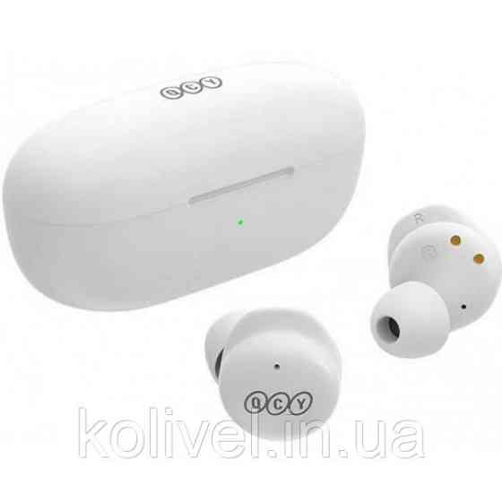 Навушники з мікрофоном Xiaomi TWS QCY T17 White (QCY T17 White_#) Київ