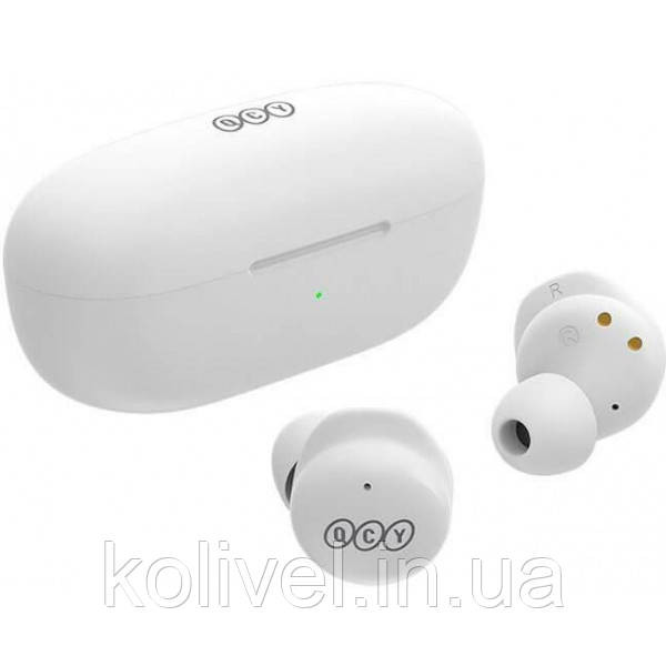 Навушники з мікрофоном Xiaomi TWS QCY T17 White (QCY T17 White_#) Київ - фото 6