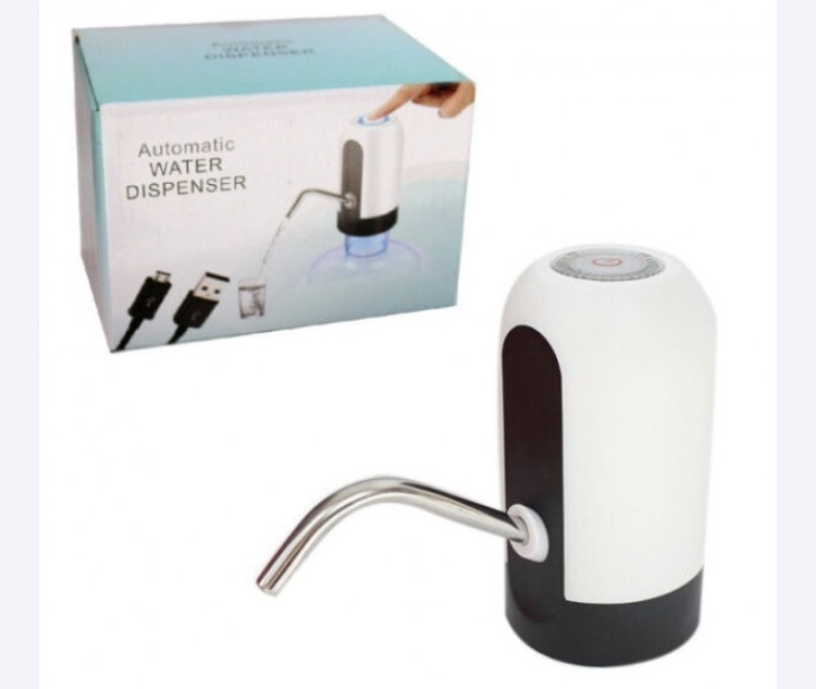 Помпа для води електрична (Диспансер для води) на акумуляторній батареї, плавно набирає воду без бризок Київ - фото 10