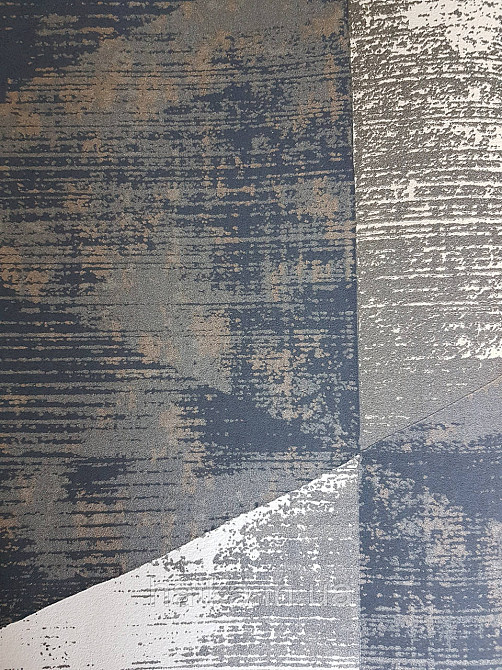 Шпалери вінілові на флізеліні AS creation Geo Effect 0.53х10 геометрія 3д ефект потертості чорні білі 38353-2 Київ - фото 2