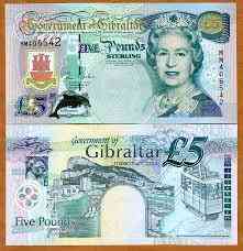 Гібралтар / Гибралтар / Gibraltar 5 pounds 2000 Pick 29 UNC Полтава