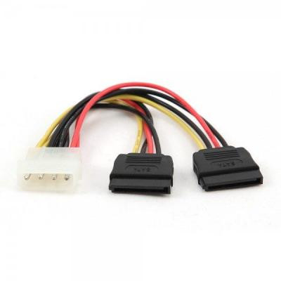 Кабель живлення Molex to 2xSATA power 0.3m Cablexpert (CC-SATA-PSY-0.3M) Вінниця - фото 1