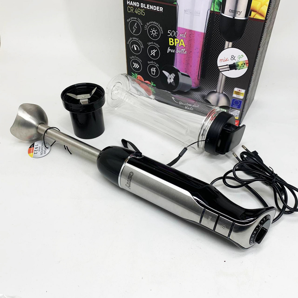 Блендер подрібнювач для коктейлів Camry CR 4615 700Вт Блендер для дитячого пюре дому PI-56 Львів - фото 4