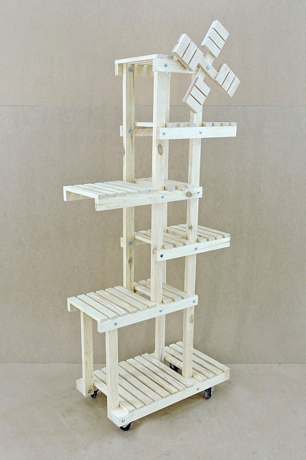 Підставка для квітів "Матурі 3" на коліщатках бланже Миколаїв - фото 2