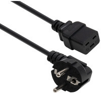 Кабель живлення C19 1.8m 1.5mm 2 copper Vinga (VYPCC191815CU) Киев - изображение 1