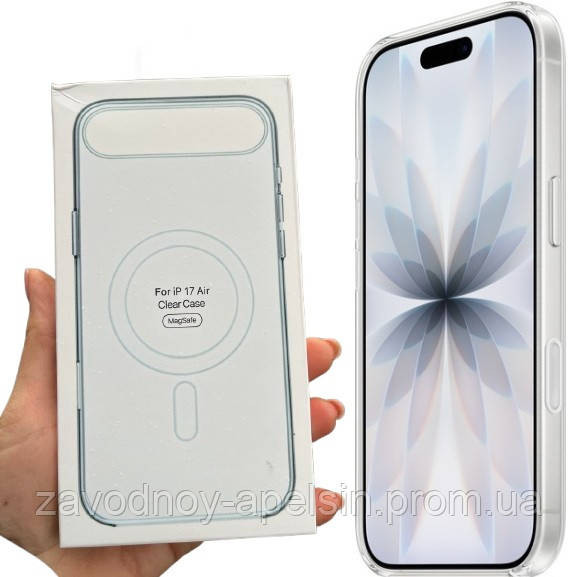 Iphone 17 Air Прозорий чохол Магсейф Акрил (PC) Одеса - фото 2