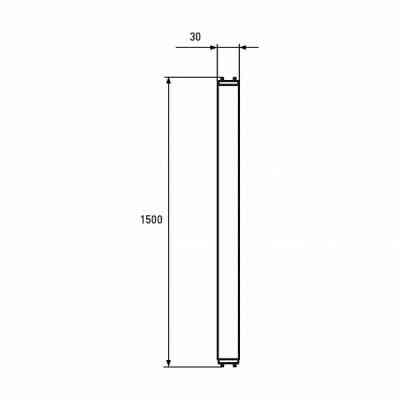 Лампочка Eurolamp G13 (LED-T8-24W/4000(скло)) Вінниця