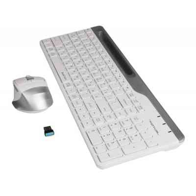 Комплект A4Tech FB2535C Wireless/Bluetooth Icy White (FB2535C Icy White) Вінниця