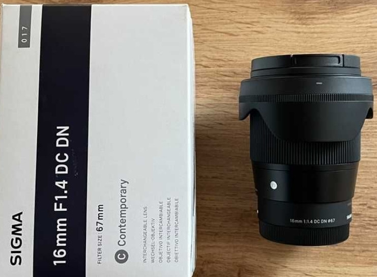 Объектив SIGMA 16mm. F1.4 DC DN Sony E-mount (00-85126 - 40265 -5) Киев - изображение 2