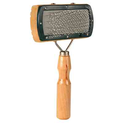 Гребінець для тварин Trixie Пуходерка одностороння 18x10 см (4011905023007) Вінниця