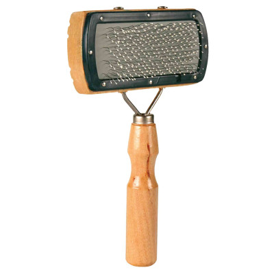 Расческа для животных Trixie Пуходерка односторонняя 18x10 см (4011905023007) Винница - изображение 1