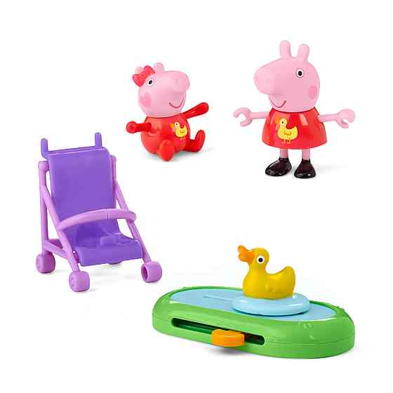 Ігровий набір Peppa Figurines серії Моменти з Пеппою – Сестрички на прогулянці Дніпро