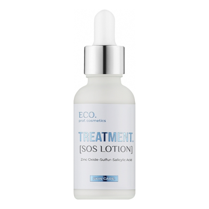Точечное средство для уменьшения высыпаний Treatment Local SOS Lotion Eco.prof.cosmetics 30 мл Винница - изображение 1