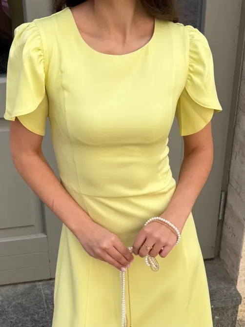 Стильне жіноче плаття з відрізною талією та спідницею сонце-кльош. Одеса - фото 13