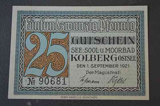 Німеччина. Нотгельд. 25 Pf ( 13 ) Полтава