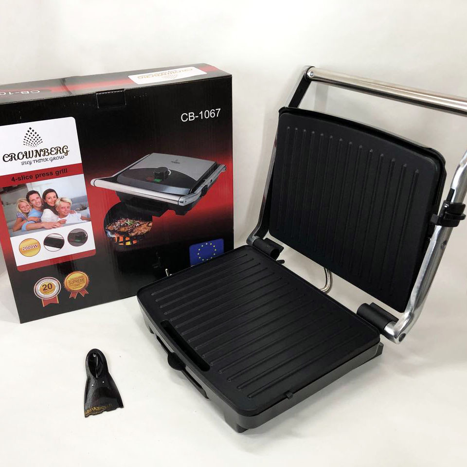 Гриль електричний для кафе, Гриль для шаурми професійний Електробутербродниця дому GL-90 Івано-Франківськ - фото 2