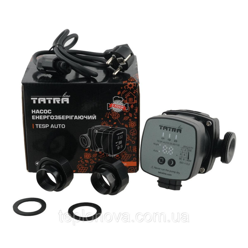Циркуляционный насос Энергосберегающий TATRA-line TESP-AUTO 25-60/130 (c кабелем) Черновцы - изображение 2