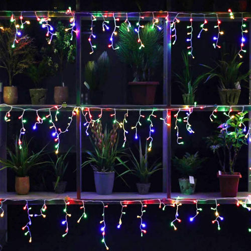 Світлодіодна гірлянда завіса (бахрома) 100 Led 3*0,6м теплий колір USB CW-GF-100L36UWW ColorWay Житомир - изображение 2