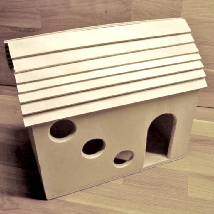 Домик для шиншиллы 