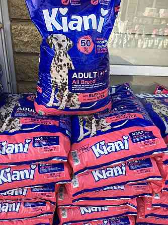 Сухий корм для собак усіх порід | 50% тваринного білка + смак яловичини 🥩🐶 Kiani Adult All Breed 10 кг Киев