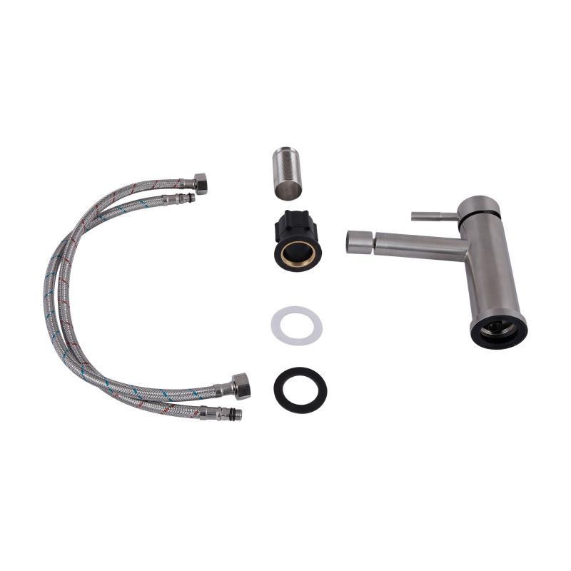 Смеситель для биде, нержавейка Lidz Aria 001AF (k35) LDARI001AFNKS46096 Nickel Харьков - изображение 4