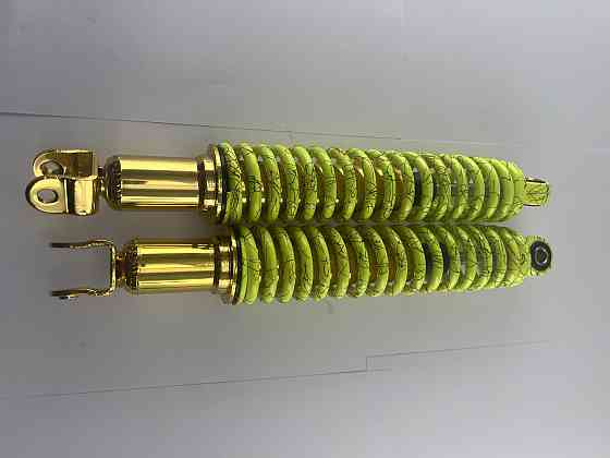 Амортизаторы (пара) GY6, DIO ZX 330mm, стандартные, мягкие (лимон fed) Мукачево