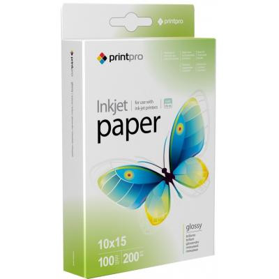 Фотобумага PrintPro 10x15 (PGE2001004R) Винница - изображение 1