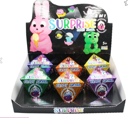Набір-сюрприз TM Mr.Boo Crazy Aroma SURPRISE лизун- антистрес, шт Київ